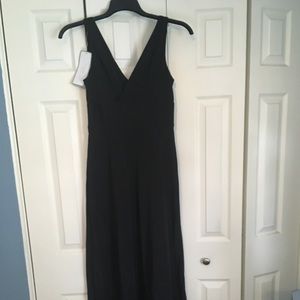 J. Crew full-length bridesmaid dress